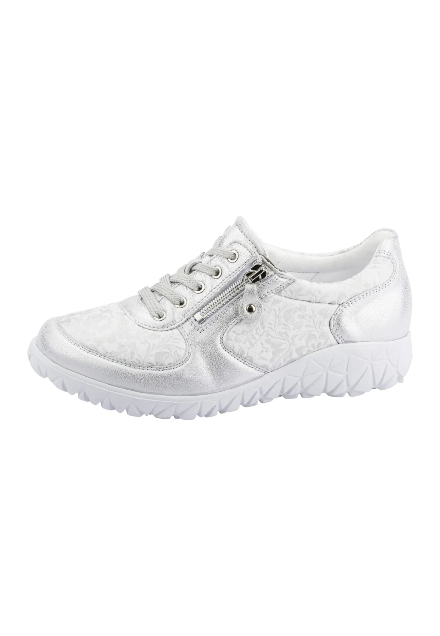 Waldläufer Havy-Soft Silber Weiss