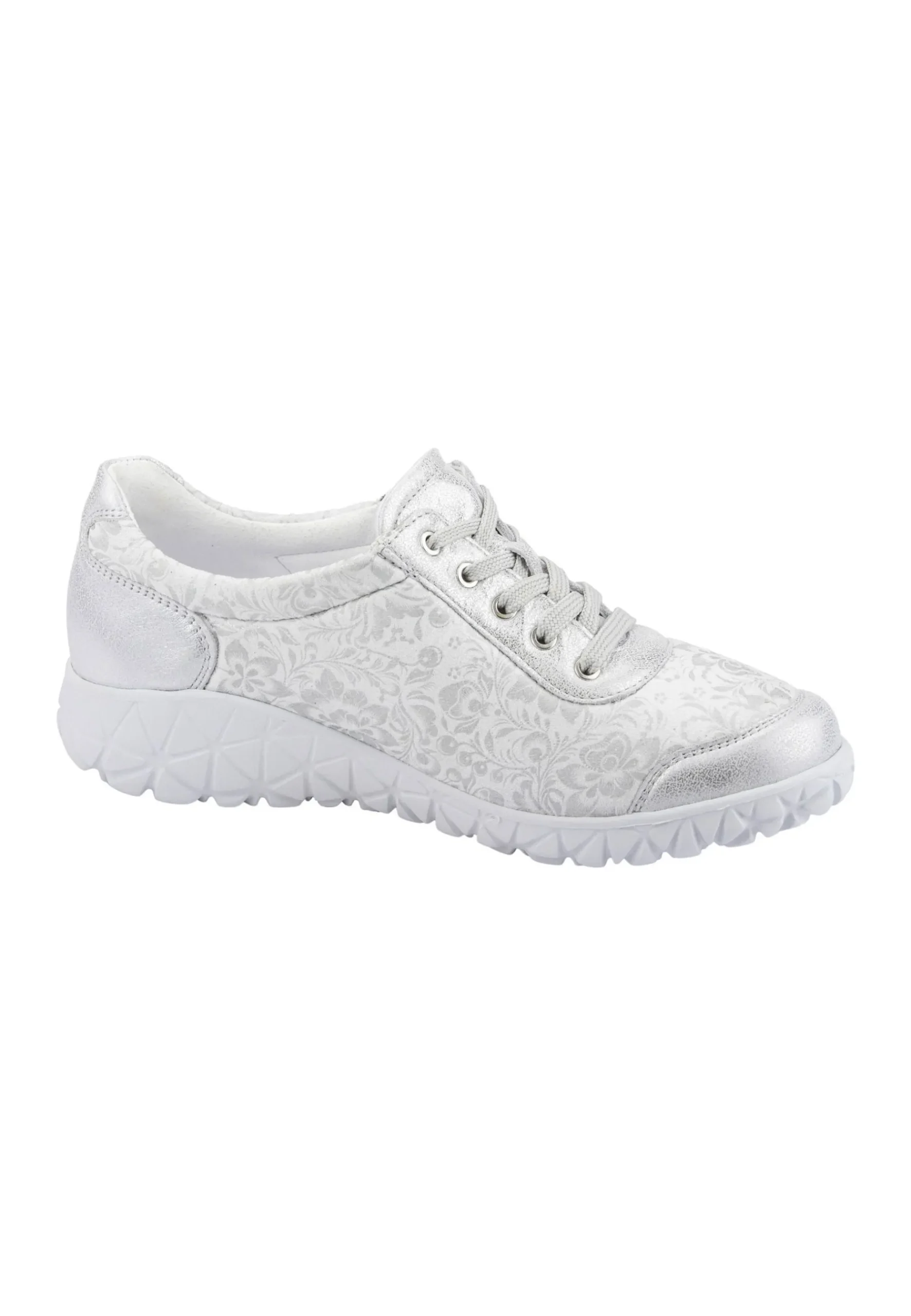 Waldläufer Havy-Soft Silber Weiss