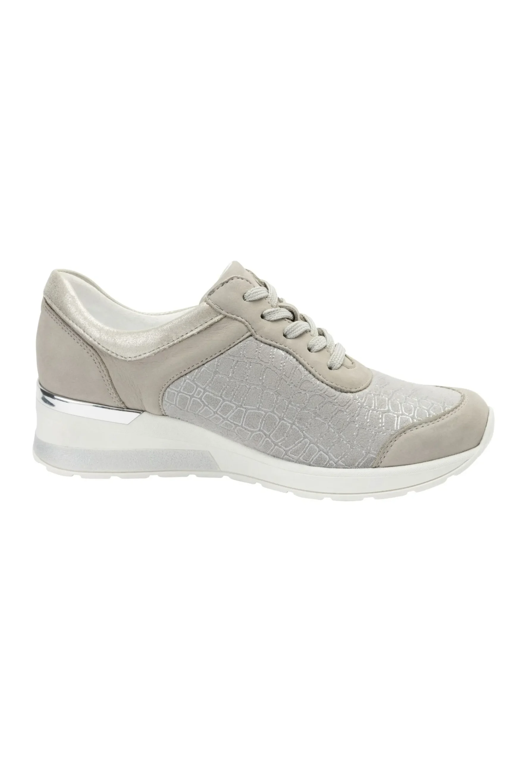 Waldläufer H-Clara-Soft Stein Silber