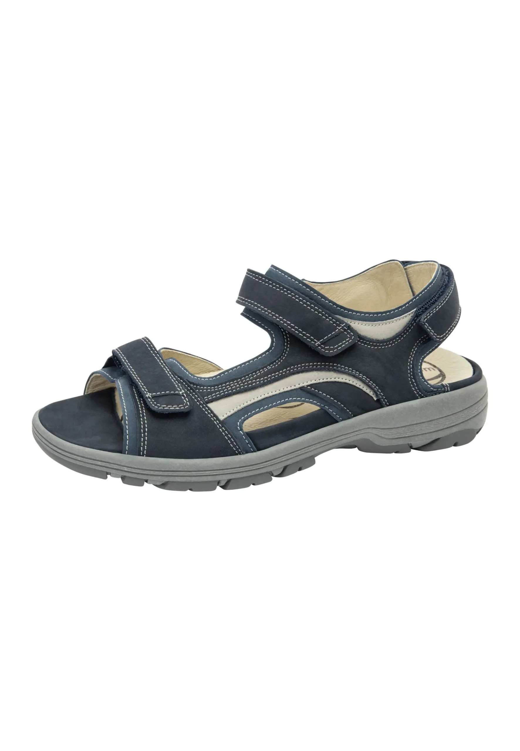 Best Waldläufer Herki Marine Jeans Stein